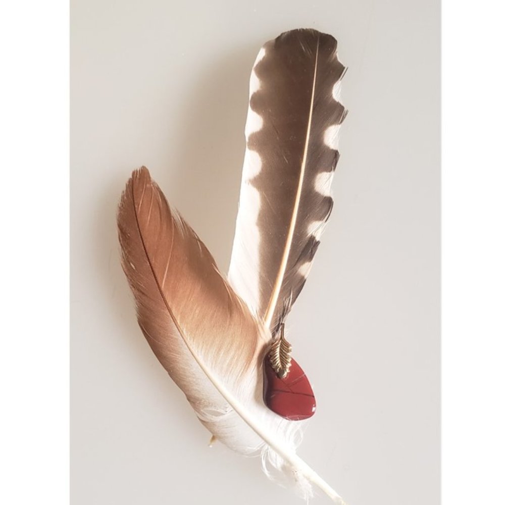 Vintage Red Jasper Pendant